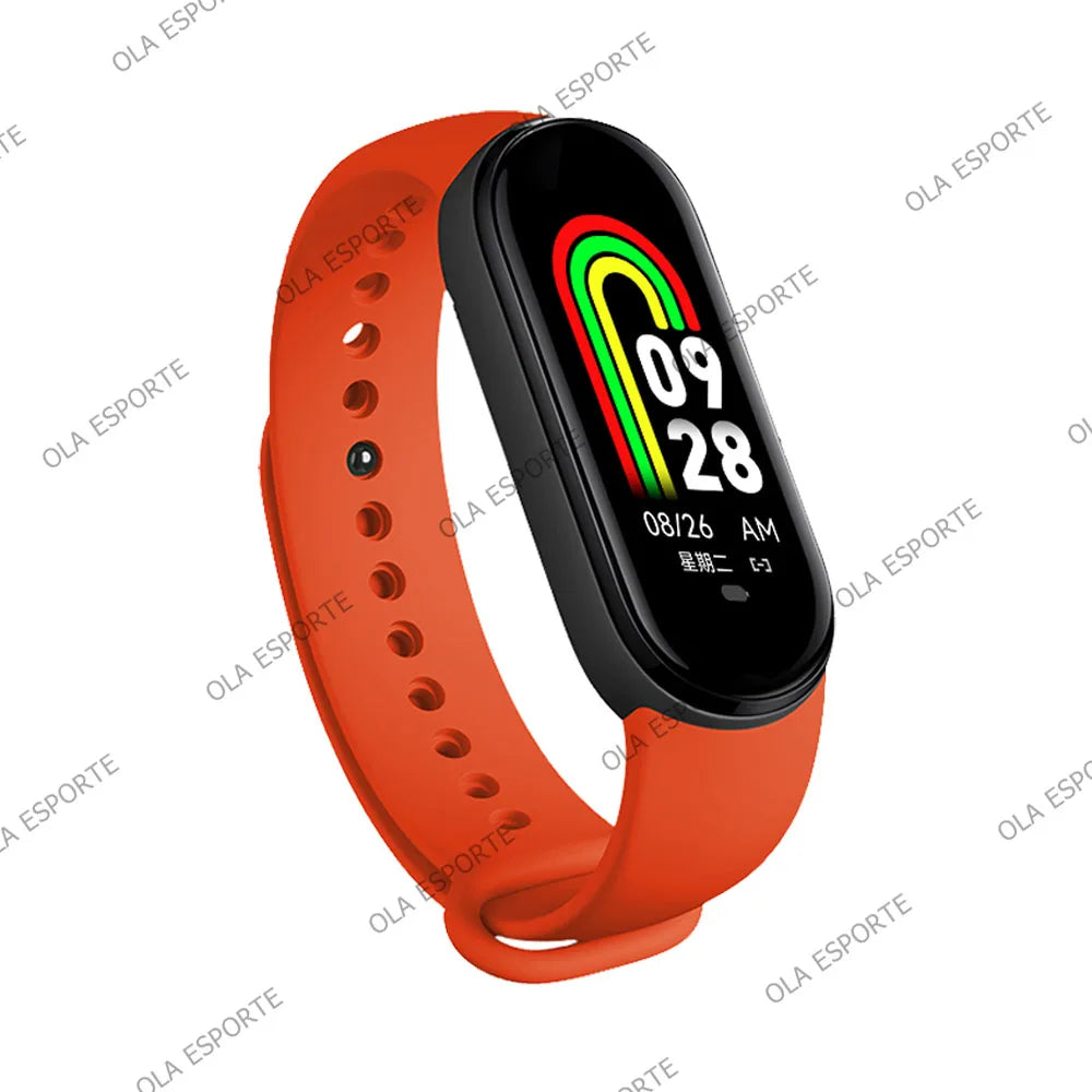 Reloj inteligente deportivo con control de música, pulsera de actividad física y calorías...